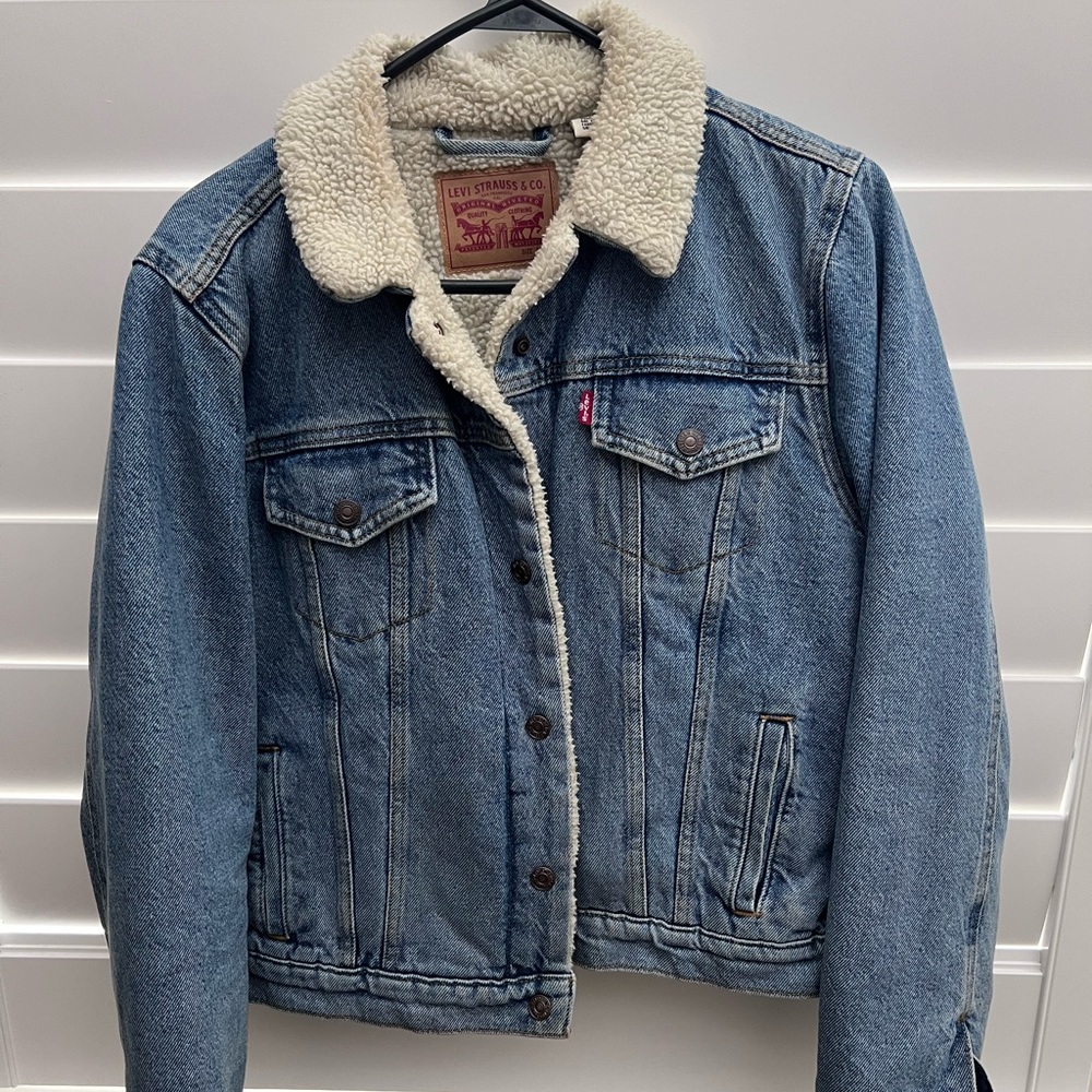 Levi's Women's Original Sherpa Trucker Jacket | Women’s Large